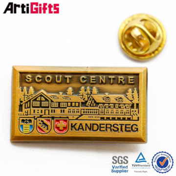 High end guangzhou badge pin